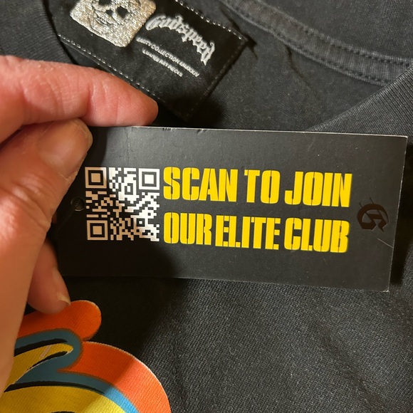 Godspeed Wave Runner Graphic Tee Skeleton Jet Ski Heavy Cotton Limited Edition S - Picture 13 of 14